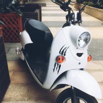 Motorcycle sticker personality modification creative body suitable for small turtle King calf electric car decal ghost claw car sticker