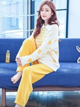 MOSTARSEA comes with sweet ~ girl heart full of winter New coral velvet pajamas female home
