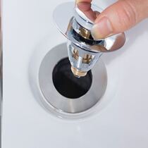 Stainless steel anti-blocking bouncing core filter drainer Wash basin Bathroom deodorant household basin cover Ceramic basin