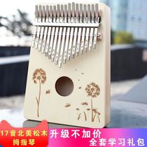 Kalimba Thumbing 17-tone Beginner Finger Piano Portable Finger Piano Personality diy Creative Musical Instrument