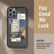 Personality for Apple 13 phone case iphone12 photo frame shell xsmax factory ins Wind silicone set 11