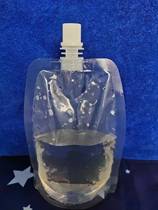 300mL soy sauce vinegar bag nozzle bayonet disposable transparent liquor milk liquid self-supporting flexible packaging suction bag