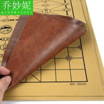 Thickened Chinese Chess Go Board Students Gobang Plate Leather Military Chess Military Flag Folding Cloth Sale Soft Flannel
