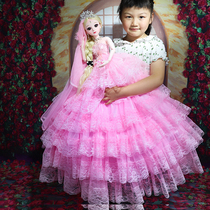 90cm oversized skirt 60cm talking spirit Barbie Princess Doll Girl birthday gift big doll