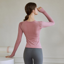 You and yoga clothes women autumn and winter running training Sports Pilates long sleeve top 2021 new fitness clothing
