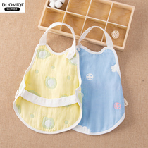 Childrens gauze belly pocket pure cotton summer thin section big child anti-kick duvet pocket Male and female baby baby anti-cold belly pocket