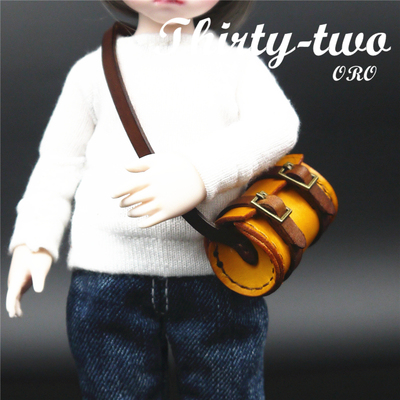 taobao agent Leather doll, backpack, bucket, handheld small bag, cowhide