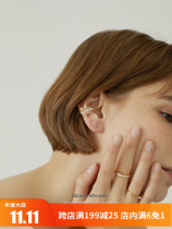 GRACE has a studio French niche advanced ear clip female multi-layer Pearl zircon ear clip without ear hole