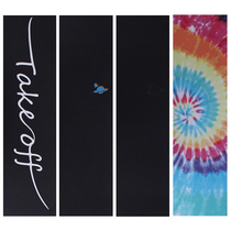 TAKEOFF professional skateboard non-slip sandpaper thickened pores wear-resistant mob double warped brush board sticky foot imported fine sand