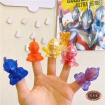 Japan M78 Altman counter limited finger transparent finger doll 50th commemorative version Q hand puppet