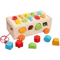 Early childhood Early teaching assembly building blocks puzzle power toys 0-1-2-3-year-old baby Cognitive Enlightenment male girl