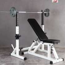 New gantry frame stool shelf protection barbell bed Adjustable dumbbell stool Weight lifting bed frame fitness machine squat