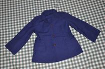 Soviet model new 55 Navy female officer cadre paid No. 2 blue plain coat