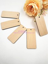 (50 pieces) custom wish card small wooden card lettering diy handwritten blank board vegetable card decorative wooden tag