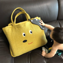 To be produced Bag Kindergarten Quilt Bags South Korea Ins Carry-packed Luggage Bag Clothes Large Capacity Mommy Bag