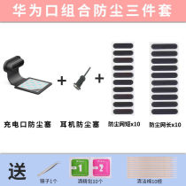 Mobile phone anti-dust sticker horn hole anti-dust mesh suit typec dust stopper anti-loss Apple Android Huawei generic