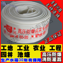 National Standard 2 inch 2 5 inch 3 inch 4 inch fire hose sewage pump sewage mud special explosion-proof PU canvas water pipe