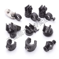 Bracket fire flashlight helmet headlight helmet headlight helmet flashlight clip strong light flashlight side light clip buckle buckle