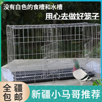 Xinjiang thick pigeon supplies equipment pigeon cage large chicken cage household pigeon breeding cage
