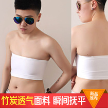 les t corset chest short strapless three-row adhesive hook invisible handsome TT barbed chest cool corset