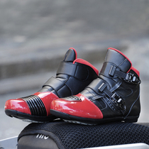 Motorcycle shoes riding shoes men and womens four seasons off-road locomotive boots autumn and winter motorcycle equipment racing short boots