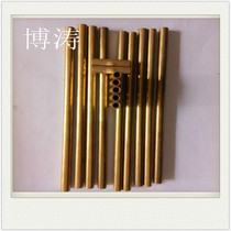 H65 environmental protection brass tube straight grain copper tube reticulated copper sleeve 6*0 5*10 6*1*12 laser engraving