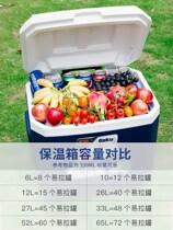 Floor stall incubator large capacity super large refrigerator truck-mounted 8L6 liter convenient picnic bag 9 liters