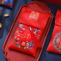 2022 new red envelope ten thousand yuan red bag wedding wedding creative change wedding with the red envelope