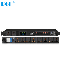 DGH Professional 8-way power sequencer 10-way sequence controller manager computer central control with filter A- 10