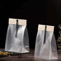 Snow crisp packaging bag Nougat cookies Transparent packaging box Cookie baking bag Candy toffee self-sealing bag