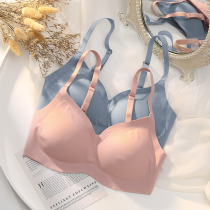 Incognito underwear Womens thin summer small chest gathered without rims on the collection of sub-milk anti-sagging beauty back sports bra