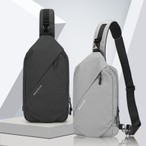 Chest Bag Men Skew Satchel Casual Mens Bag Lean Cross Small Backpack Single Shoulder Bag Multifunction Sports Bag Bag