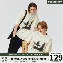 KREATE 23SS American High Street Lost Salt Print Round Couple Short Sleeve T-Shirt Couple Couple Couple Couple Couple Couple Couple Couple Couple Couple Couple Couple Couple Couple Couple Couple Couple Couple Couple Couple Couple Couple Couple Couple Couple Couple Couple Couple Couple Couple Couple Couple Couple Couple Couple