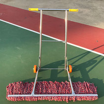 Hand-push mop truck factory workshop cleaning basketball court special flat dust push mop warehouse mop large mop