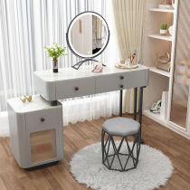 Solid wood dresser rock dressing table light bedroom bedside cabinet modern minimal desk one-table cabinet