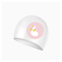  (SEACMYDODO)Original quack little round duck swimming cap female waterproof headless Japanese cute silicone swimming cap