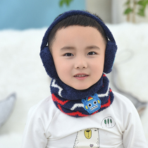 Udila childrens earmuffs warm and comfortable cartoon robot ear guard burgers folding mens and womens earmuffs