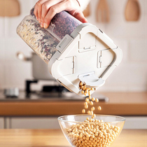 Noodle storage box food grade super capacity quadrate classification sealed tank kitchen grains household storage
