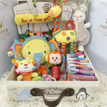 Full Moon gift 100 days meeting gift newborn baby toy baby 100 day supplies birth baby gift box set