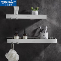 Duravit Bathroom 304 stainless steel free hole shelf toilet wall double layer shelf