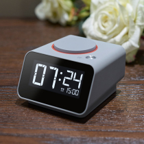 homtime Meishi c1mini electronic alarm clock Oversized ringtone Bedside mute night light Student children large volume