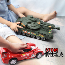 Tank toy car large children armored vehicle Military Model 5 boys over 2 years old 8 to 12 Racing 7 small gifts