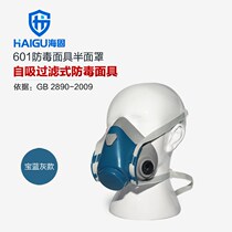 HG-601 gas mask (without certification) semi-mask spray paint pesticide laoan filter