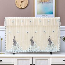 TV cover 55 inch LCD TV cover 42 sitting TV set on the boot does not take lace TV dust towel 32