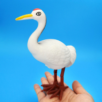 Net red winding clockwork jumping dingtop crane toy swan bird animal children learn to climb puzzle hot sale 3-4 years old