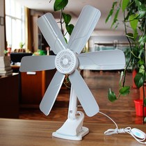 Fan mini desktop clip fan desktop student dormitory small bed bedside silent office clip electric fan