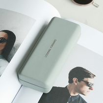 Glasses case female Korean hipster ink box sun glasses box female portable glasses case Boys creative personality