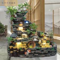 Fake mountain water fountain waterfall fish tank outdoor decoration for the garden garden courtyard landscape and fixture