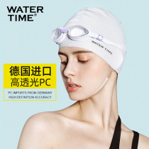 Imported WaterTime myopia swimming goggles waterproof anti-fog HD men and women can have different degrees of swimming glasses