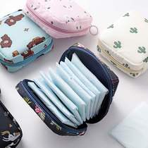 1pcs waterproof tampon storage bag cute sanitary pad pouch